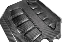 Load image into Gallery viewer, Eventuri Carbon Fibre (Carbon Fiber) Engine Cover for Volkswagen VW Golf MK8 GTI & Golf R EA888 – High Gloss OEM+ Engine Bay Upgrade