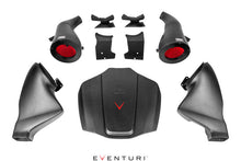 Load image into Gallery viewer, Eventuri Carbon Fibre Cold Air Intake Kit for Mercedes-AMG GT, GTS, GTR (C190/R190, M178 4.0 V8 Biturbo) - Sealed Venturi Design, Dyno-Proven Performance Gains - Gloss or Matte Carbon - Gen 2 Dry Filters