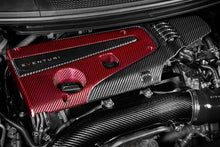 Load image into Gallery viewer, Eventuri Prepreg Carbon Fibre (Carbon Fiber) & Red Kevlar Engine Cover for Honda Civic Type R (FK2, FK8, FL5) – Direct OEM Replacement, Lightweight, Heat Resistant