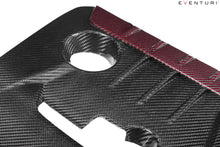 Load image into Gallery viewer, Eventuri Prepreg Carbon Fibre Engine Cover for Toyota GR Yaris & GR Corolla – Gloss or Matte, Kevlar Reinforced, Direct OEM Replacement