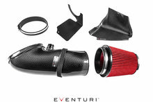 Load image into Gallery viewer, Eventuri Gloss Carbon Fibre Cold Air Intake System for BMW M3 E90/E92/E93 (E9X) S65 V8 - Induction Kit with Carbon Air Scoop, OEM Airbox Compatible, Dyno-Proven Power Gains