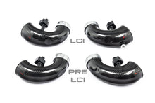 Load image into Gallery viewer, Eventuri Carbon Fibre (Carbon Fiber) Turbo Inlet Pipes for BMW X5M F95, X6M F96, XM G09 & X5 M60i (S63/S68) – High-Flow Performance Turbo Inlets Upgrade