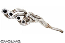 Load image into Gallery viewer, Evolve Medusa 4-1 Stepped Headers for BMW E39 M5 4.9 S62 V8 LHD Left-Hand Drive - T304 Stainless Performance Exhaust Manifolds, Made in Italy (1998-2003)
