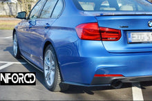 Load image into Gallery viewer, BMW 3 Series F30 Rear Spats / Rear Bumper Extensions – Gloss Black ABS | UK Made OEM Style | Fitting Hardware Included