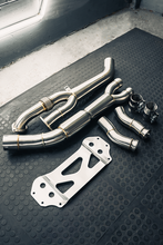 Load image into Gallery viewer, BMW G8X M3/M4 S58 Resonated Single Midpipe 3.5-inch 2-into-1 Centre Section | OPF/GPF Delete Exhaust Upgrade | Fits G80 M3, G82/G83 M4 | Deeper Tone, No Rasp or Drone, Includes Larger Mid Brace
