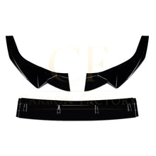 Load image into Gallery viewer, V Style Gloss Black Front Splitter for Audi B9 A5 S Line & S5 21-24