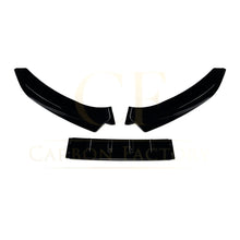 Load image into Gallery viewer, V Style Gloss Black Front Splitter for Audi B8.5 S5 A5 S Line 11-16