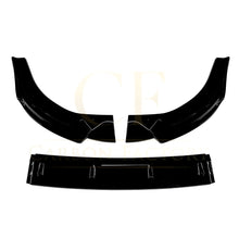 Load image into Gallery viewer, V Style Gloss Black Front Splitter for Audi C8 A6 S Line & S6 Saloon / Avant 18-25