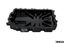 Load image into Gallery viewer, Fall-Line Motorsports Aluminium DCT Transmission Oil Pan/Sump Upgrade – CNC Baffled, Black Anodised, Cooler Ports – BMW M2/M3/M4 (F8X), M5 (F10), M6 (F06/F12/F13), 135i (E82/E88), 335i/335is (E9X), Z4 (E89)
