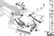 Load image into Gallery viewer, Fall-Line Motorsports Billet Aluminium Rear Trailing Arm Set for BMW E9X M3 (E90/E92/E93) & E82 1M - CNC Machined Hard Anodised Performance Suspension Upgrade