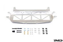 Load image into Gallery viewer, Fall-Line Motorsports Oil Cooler Guard V2 - Stainless Steel Protector for BMW F80 M3, F82 M4 & F87 M2 Competition (M2C) / M2 CS (S55) - Bolt-On Underbody Oil Cooler Shield