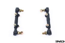 Load image into Gallery viewer, Fall-Line Motorsports Adjustable Rear Sway Bar End Links V2 for BMW M3/M4 G8X F8X (G80 G82 G83 F80 F82 F83) - Zero Preload ARB Drop Links with Pinch Nut Rod Ends - Pair