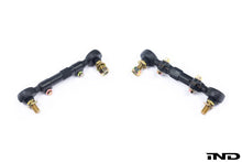 Load image into Gallery viewer, Fall-Line Motorsports Adjustable Rear Sway Bar End Links V2 for BMW M3/M4 G8X F8X (G80 G82 G83 F80 F82 F83) - Zero Preload ARB Drop Links with Pinch Nut Rod Ends - Pair