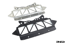 Load image into Gallery viewer, Fall-Line Motorsports Oil Cooler Guard for BMW M2 G87, M3 G80, M4 G82 (G8X, S58) – Stainless Steel Protection Plate | Hardware Included | Made in USA