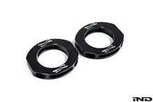 Load image into Gallery viewer, Fall-Line Motorsports Harness Collar Set for 1.75 in OD (1-3/4 in, 44.45 mm) Roll Bars/Roll Cages - Racing Harness Strap Guides Clamps - Black Anodized Aluminum - Set of 2 - Made in USA
