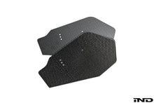 Load image into Gallery viewer, Fall-Line Motorsports Carbon Fiber Rear Wing End Plates (Pair) for BMW M240iR/M235iR/M4 GTS – 2x2 Twill, Adjustable OEM-Style Fit, Made in USA, Mount