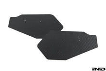 Load image into Gallery viewer, Fall-Line Motorsports Carbon Fiber Rear Wing End Plates (Pair) for BMW M240iR/M235iR/M4 GTS – 2x2 Twill, Adjustable OEM-Style Fit, Made in USA, Mount