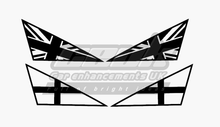 Load image into Gallery viewer, MK8 / MK8.5 Ford Fiesta Front Quarter Window Panels - Flag Edition
