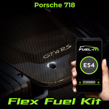 Load image into Gallery viewer, Bluetooth Plug-and-Play Flex Fuel Ethanol Content Sensor Kit for Porsche 718 (982) Cayman, Boxster, GT4 & Spyder incl. GT4 RS & Spyder RS, E85 Analyser