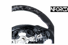 Load image into Gallery viewer, BMW F-Series Forged Carbon Fibre & Suede Flat-Bottom Steering Wheel (F20 F21 F22 F23 F30 F31 F34 F35 F32 F33) – M Sport Style, Direct Replacement, Retains OEM Airbag/Buttons, Paddle Shift Compatible
