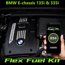 Load image into Gallery viewer, Flex Fuel Sensor Kit with Bluetooth Ethanol Analyser and -6AN E85 Line for BMW 135i & 335i E-series N54/N55, Plug & Play, JB4 Compatible