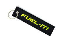 Load image into Gallery viewer, Fuel-It! Embroidered "Flight" Keychain Keyring, Double-Sided Key Tag, Official Accessory for Keys