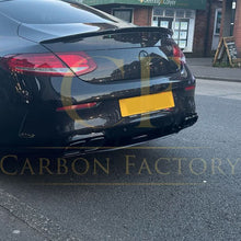 Load image into Gallery viewer, AMG Style Gloss Black Rear Diffuser & Exhaust Tips for Mercedes Benz W205 C Class & C63 Coupe 15-21