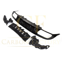 Load image into Gallery viewer, AMG Style Gloss Black Rear Diffuser & Exhaust Tips for Mercedes Benz W205 C Class & C63 Saloon & Estate 15-21
