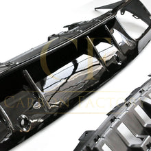 Load image into Gallery viewer, C43 Style Gloss Black Rear Diffuser & Exhaust Tips for Mercedes Benz W205 C Class & C63 Coupe 15-21