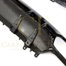 Load image into Gallery viewer, C43 Style Gloss Black Rear Diffuser & Exhaust Tips for Mercedes Benz W205 C Class & C63 Coupe 15-21