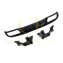 Load image into Gallery viewer, CF Style Gloss Black Rear Diffuser & Exhaust Tips for Mercedes Benz W205 C Class 15-21
