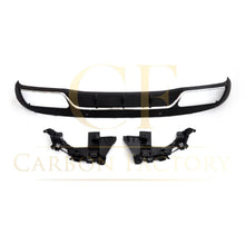 Load image into Gallery viewer, Z Style Gloss Black Rear Diffuser & Exhaust Tips for Mercedes Benz W205 C Class & C63 Saloon & Estate 15-21