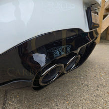 Load image into Gallery viewer, Brabus Style Gloss Black Rear Diffuser & Exhaust Tips for Mercedes Benz W118 CLA 19-25
