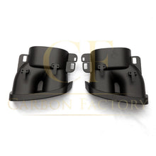 Load image into Gallery viewer, Brabus Style Gloss Black Rear Diffuser & Exhaust Tips for Mercedes Benz W205 C Class & C63 Saloon 15-21