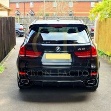 Load image into Gallery viewer, Carbon Factory Style Gloss Black Rear Diffuser for BMW F15 X5 13-18