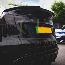 Load image into Gallery viewer, Competition Style Gloss Black Rear Diffuser for Tesla Model Y 19-24