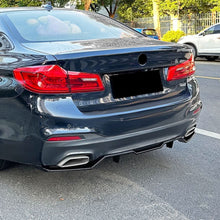 Load image into Gallery viewer, Gloss Black Rear Bumper Extension for BMW G30 G31 5 Series Pre-LCI M Sport 17-20
