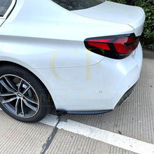 Load image into Gallery viewer, Gloss Black Rear Bumper Spats for BMW G30 G31 5 Series M Sport 17-24