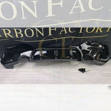 Load image into Gallery viewer, Gloss Black Rear Diffuser Dual Exhaust for BMW F20 1 Series LCI 15-19