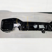 Load image into Gallery viewer, Gloss Black Rear Diffuser Dual Exhaust for BMW F20 1 Series LCI 15-19