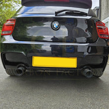 Load image into Gallery viewer, Gloss Black Rear Diffuser Dual Exhaust for BMW F20 1 Series Pre-LCI 12-14
