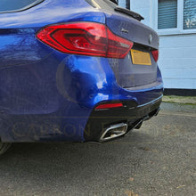 Load image into Gallery viewer, Gloss Black Rear Diffuser for BMW G30 G31 5 Series M Sport 540 550 17-24