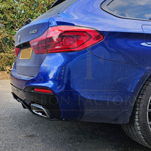 Load image into Gallery viewer, Gloss Black Rear Diffuser for BMW G30 G31 5 Series M Sport 540 550 17-24