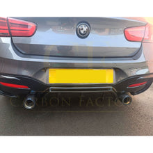 Load image into Gallery viewer, Gloss Black Rear Diffuser Quad Exhaust for BMW F20 1 Series LCI 15-19