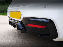 Load image into Gallery viewer, Gloss Black Rear Diffuser Twin Exhaust for BMW F20 1 Series LCI 15-19
