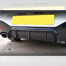 Load image into Gallery viewer, Gloss Black Rear Diffuser Twin Exhaust for BMW F20 1 Series LCI 15-19