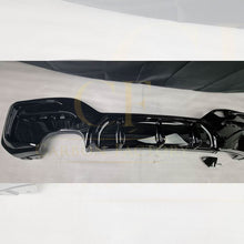 Load image into Gallery viewer, Gloss Black Rear Diffuser Twin Exhaust for BMW F20 1 Series LCI 15-19