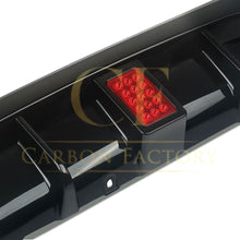 Load image into Gallery viewer, LED Style Gloss Black Rear Diffuser Dual Exhaust for BMW E92 E93 3 Series 05-13