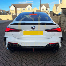 Load image into Gallery viewer, LED Style Gloss Black Rear Diffuser for BMW 4 Series G22 G23 20-Present