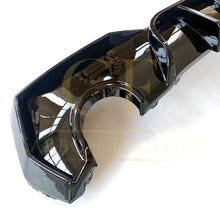 Load image into Gallery viewer, LED Style Gloss Black Rear Diffuser for BMW 4 Series G22 G23 20-Present